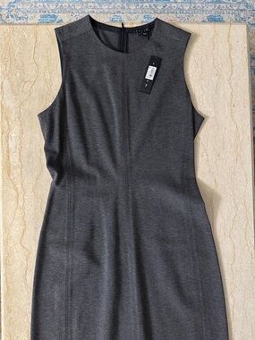 NWT Theory Fixture Ponte Ekundayo NS Sleeveless Dress. $295